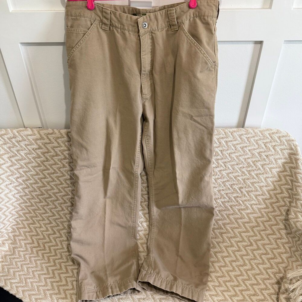 Gander Mountain Flannel Lined Brown Pants